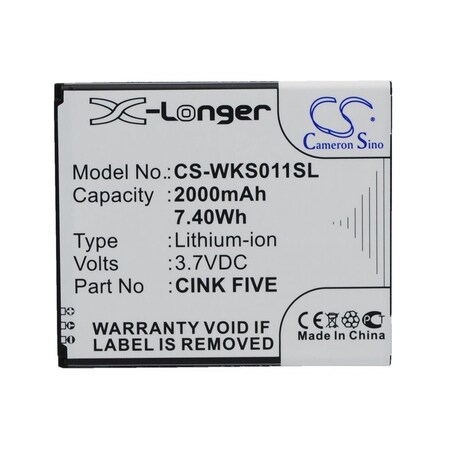 Bsc Preferred Myphone A919i Dual 2000mAh Mobile Phone Replacement Battery CS-WKS011SL.4